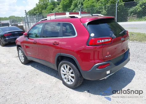 2016 Jeep Cherokee Limited from USA, damaged, VIN 1C4PJMDB3GW267073
